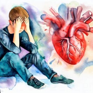 Can chronic stress cause ischemic stroke in teenagers?