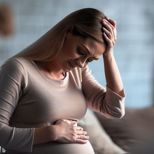 Emotional stress during the first trimester of pregnancy