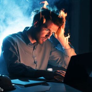 What are the signs of burnout in software developers?