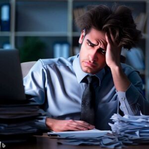 What are the signs of burnout in social workers?