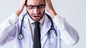 What are the signs of burnout in doctors?