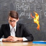 What are the signs of burnout in teachers?